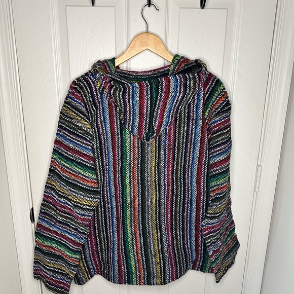 NWT Old School Baja Zippered Hooded Jacket - Picture 3 of 4